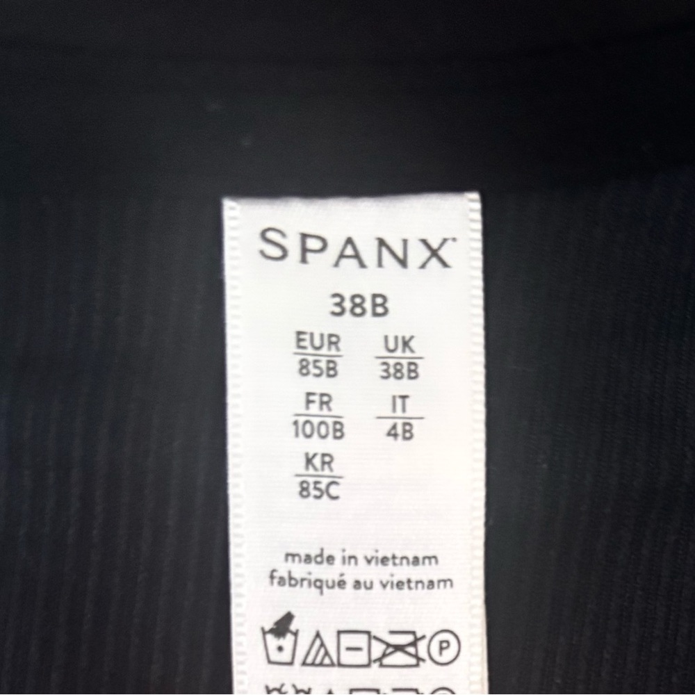 SPANX Bra-llelujah! Size 38B Color Black. Worn One Time. Literally Once - Picture 9 of 14